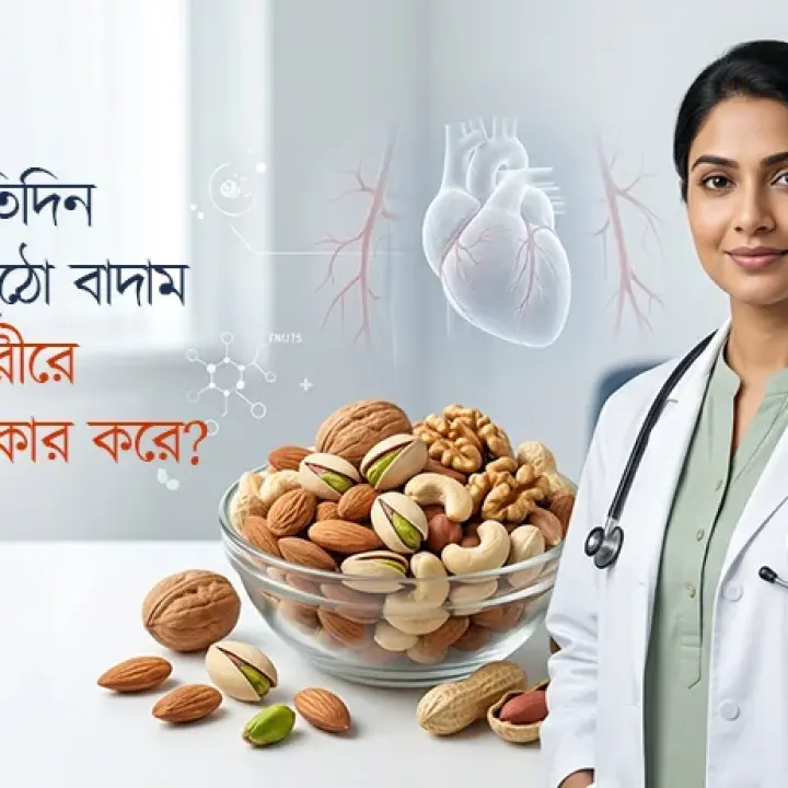 প্রতিদিন এক মুঠো বাদাম কেন খাবেন? জেনে নিন কোন বাদাম কতটা উপকারী ও কতটুকু খাওয়া উচিত