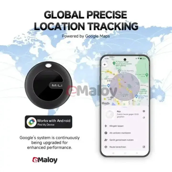 MiLi MiTag Android Location Tracker Device – Compatible with Google’s Find My Device