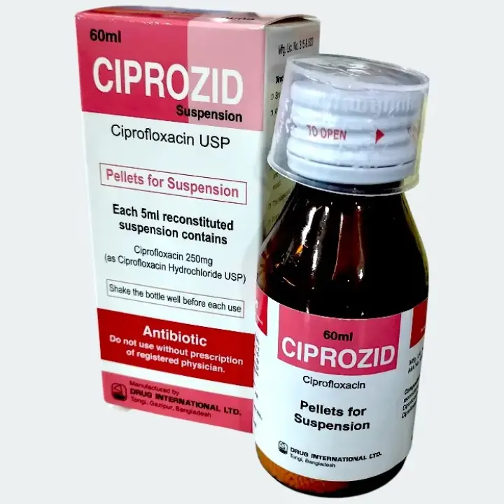 Ciprozid Powder for Suspension