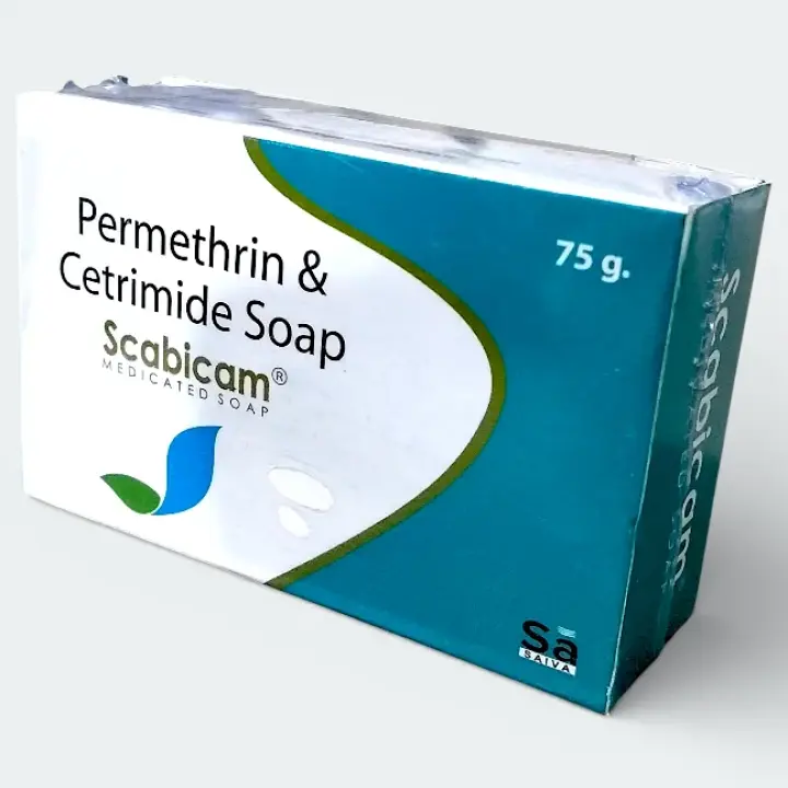 Permethrin & Cetrimide Soap - Scabicam