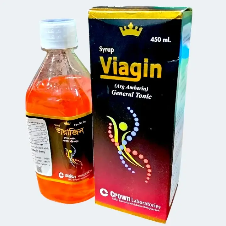 Viagin (Arg Amberin) General Tonic Syrup – 450 ml