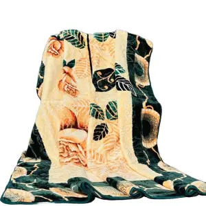 Double-Layered Korean Blanket – Soft, Warm, and Elegant - Variant 01
