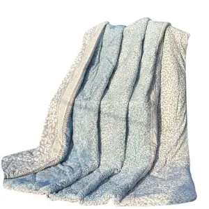 Double-Layered Korean Comforter - Soft, Warm, and Elegant - SKY BLUE