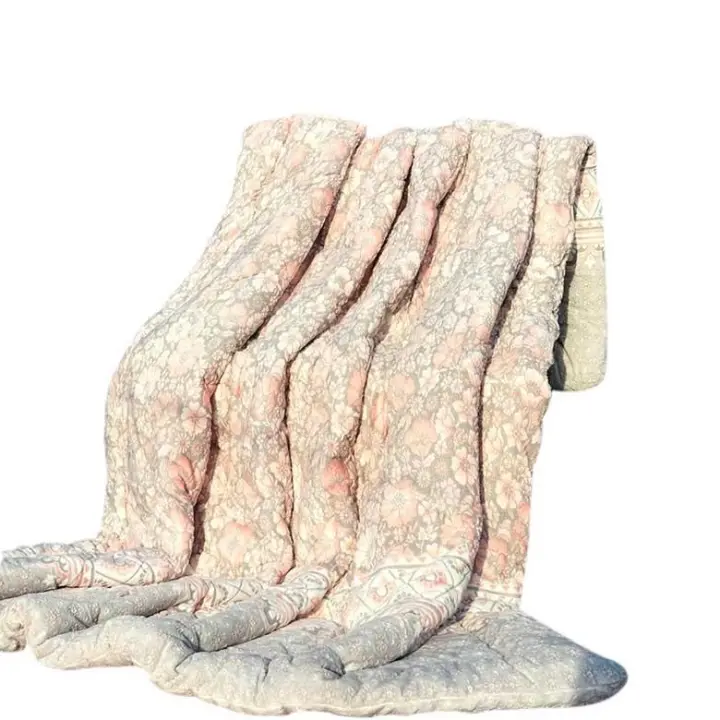 Double-Layered Korean Comforter - Soft, Warm, and Elegant - GRAY