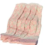 Double-Layered Korean Comforter - Soft, Warm, and Elegant - WHITE PINK