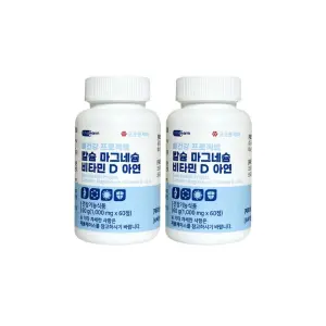 kolon Pharmaceutical Bon Health Project Calcium Magnesium Vitamin D Zinc 120g ( 1000 mg x60 tablets )