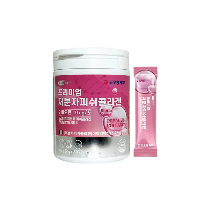 kolon Pharmaceutical Premium Low Molecular Fish Collagen 60 g ( 2g x 30 Packets )